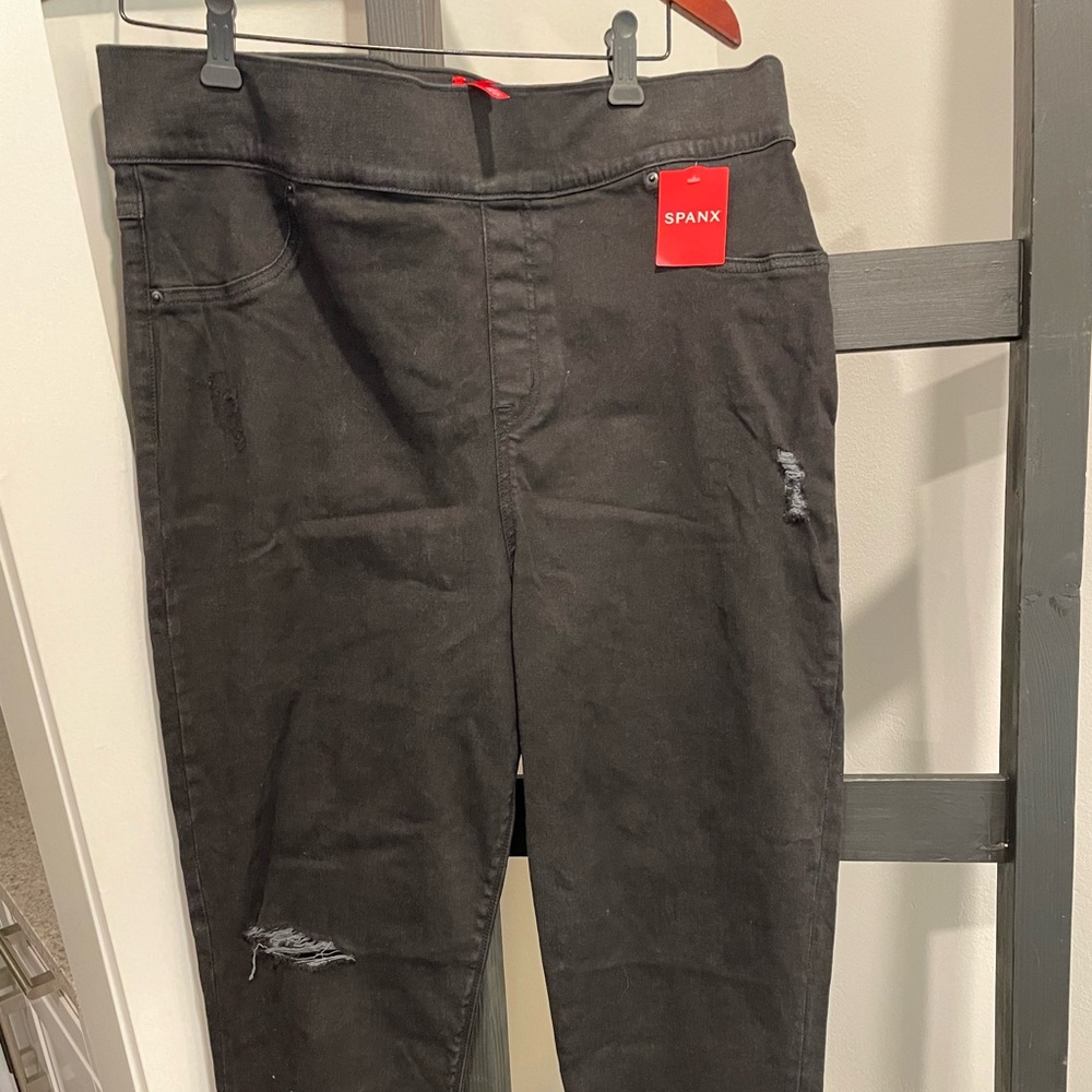 SPANX Black Skinny Jeans